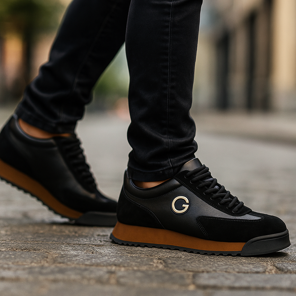 Retro Style Lace Up Trainers For Men | Marco