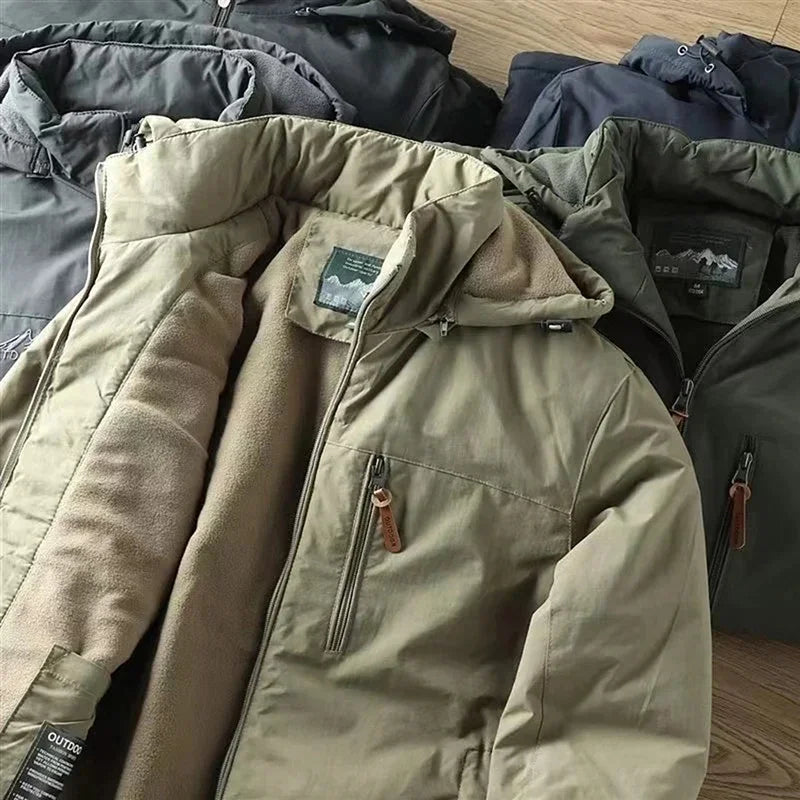 Padded Hooded Coat For Men | Everett