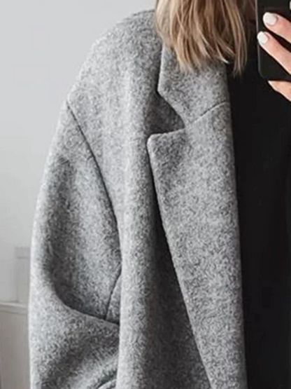 Classic Long Overcoat For Women | Eleanor