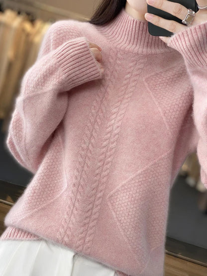 Classic Turtleneck Sweater For Women | Evelina
