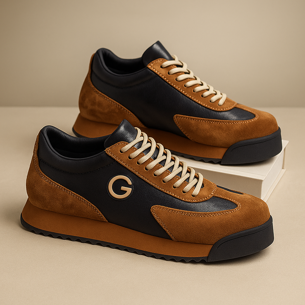 Retro Style Lace Up Trainers For Men | Marco