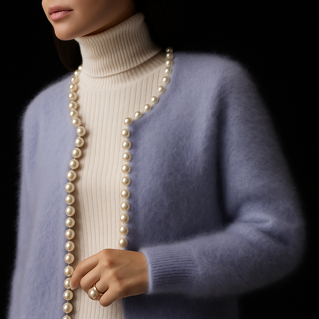 Pearl Embellished Cardigan For Women | Chloe