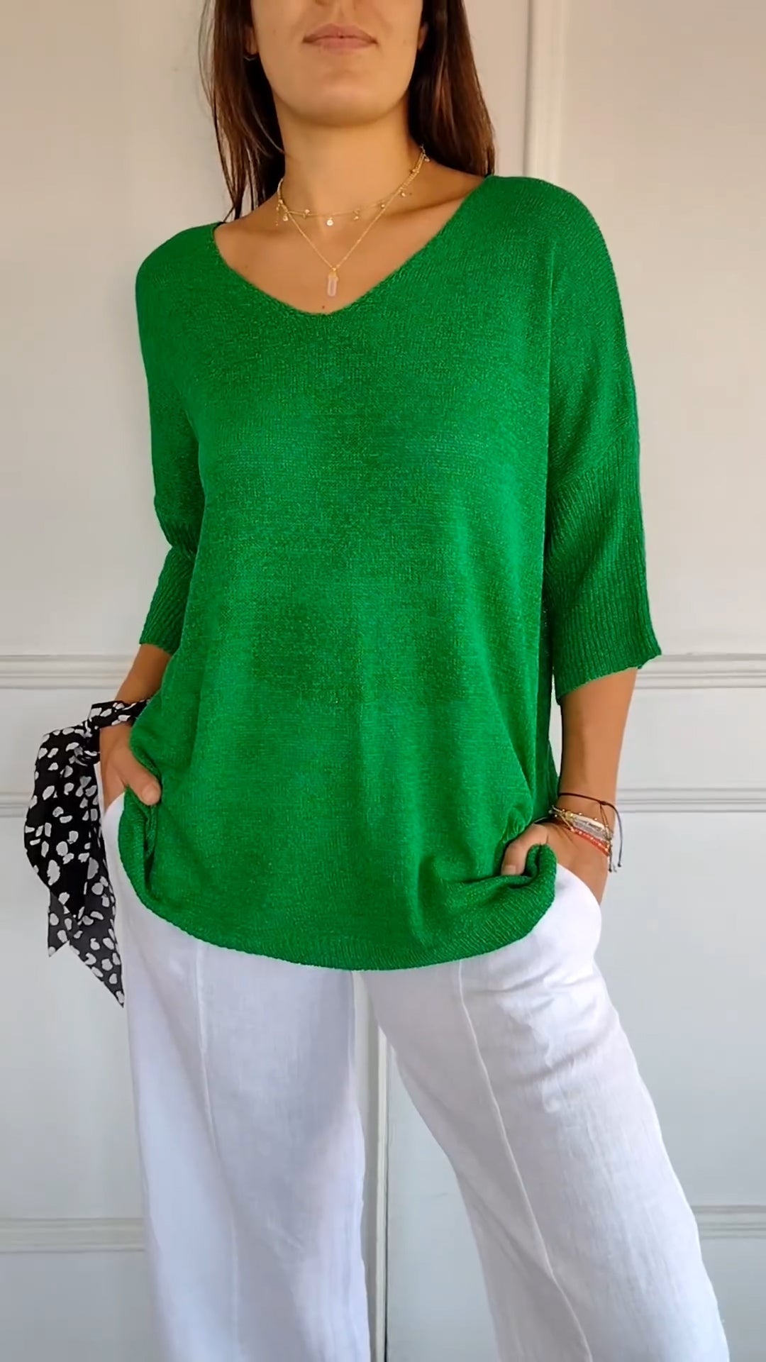 Timeless V Neck Top For Women | Cassie
