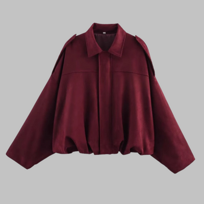 Loose Fit Military Style Jacket For Women | Calystrine