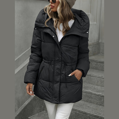 Oversized Hooded Puffer Jacket For Women | Celestine