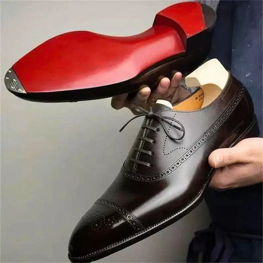 Classic Brogue Oxford Shoes For Men | Redmond