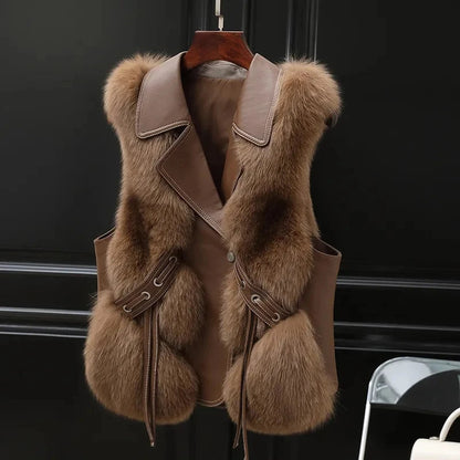 Elegant Textured Statement Vest For Women | Gemma