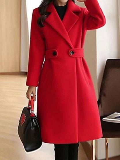 Tailored Longline Overcoat for Women | Valeria