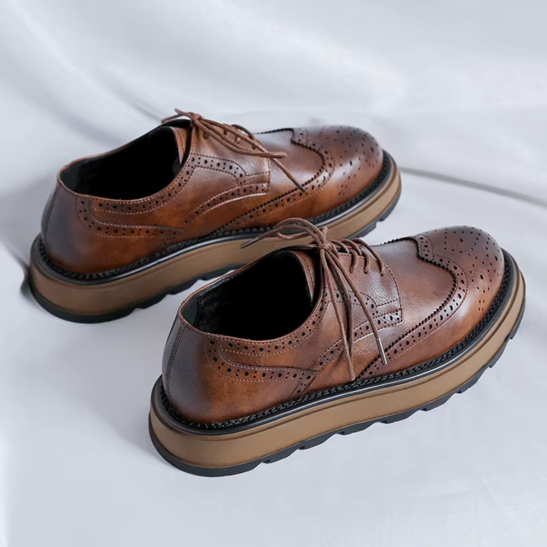 Heritage Brogue Oxford Shoes For Men | Maxwell