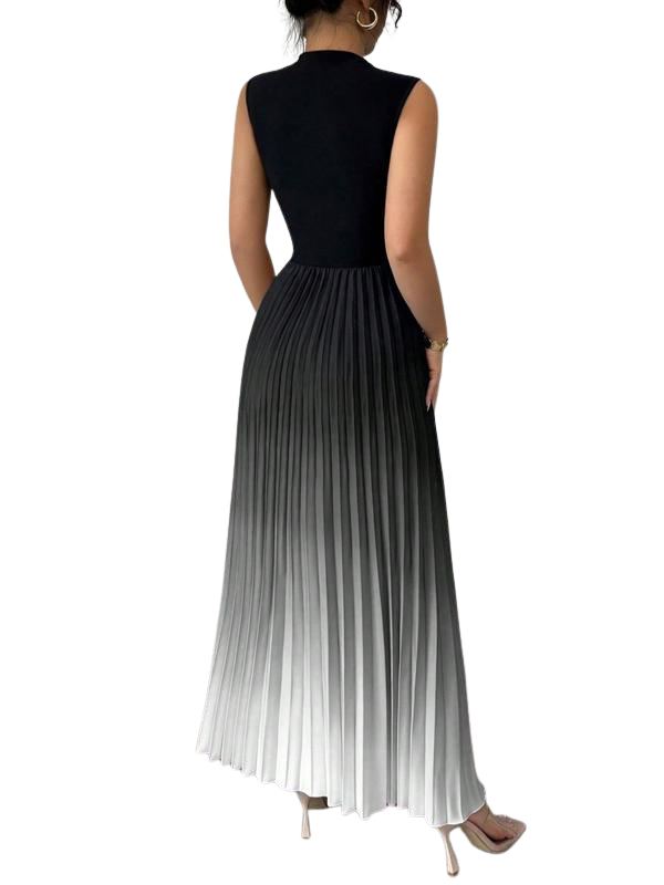 Elegant Ombre Sleeveless Dress For Women | Mirella