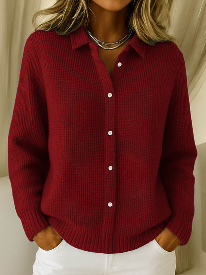 Classic Button Front Cardigan For Women | Elodie