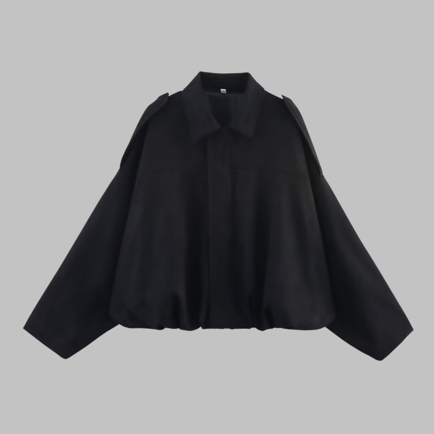 Loose Fit Military Style Jacket For Women | Calystrine