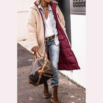 Long Reversible Coat For Women | Dona