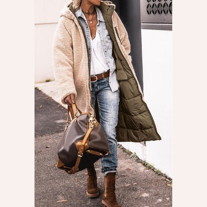 Long Reversible Coat For Women | Dona