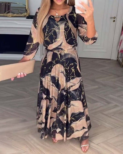 Printed Maxi Dress For Women | Amelisse