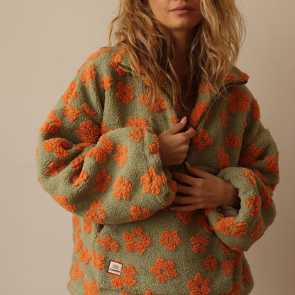 Floral Hooded Sweatshirt For Women | Marielle