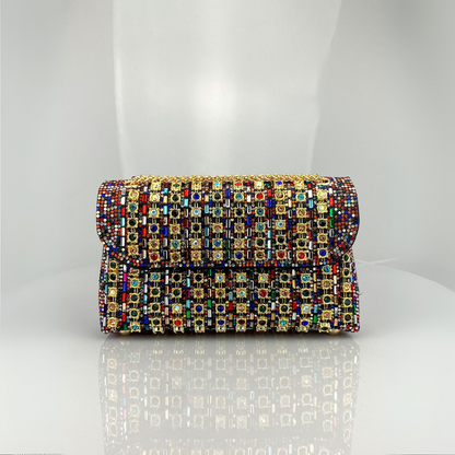 Chain Strap Embellished Shoulder Bag For Women | Alessia