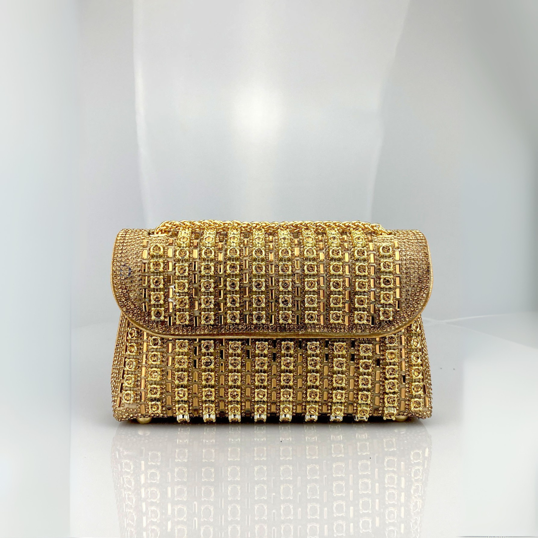 Chain Strap Embellished Shoulder Bag For Women | Alessia