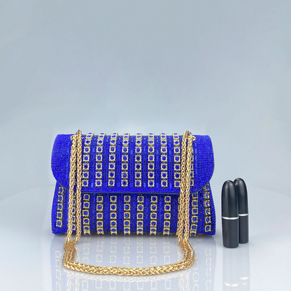 Chain Strap Embellished Shoulder Bag For Women | Alessia