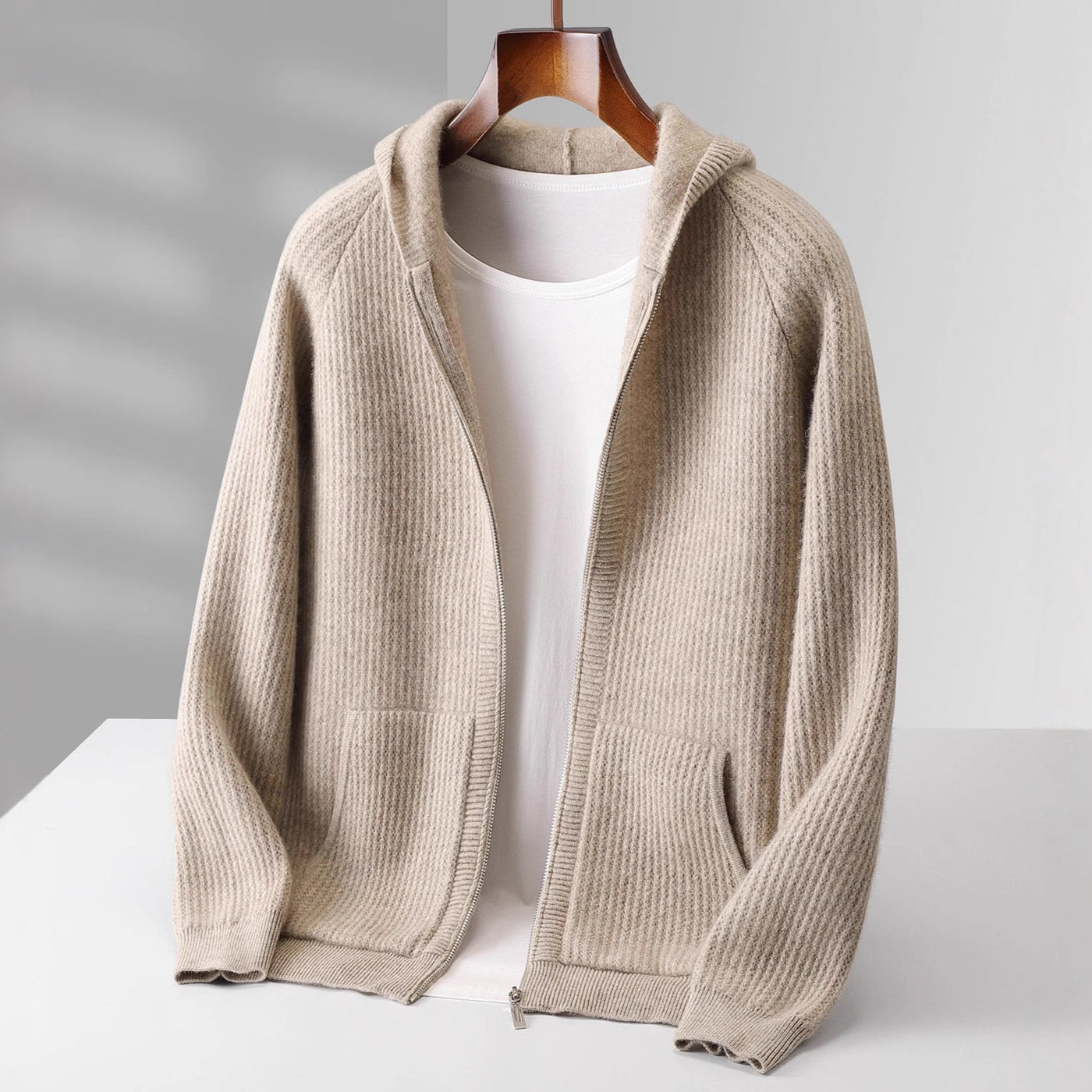 Refined Zip Hoodie for Men | Matteo