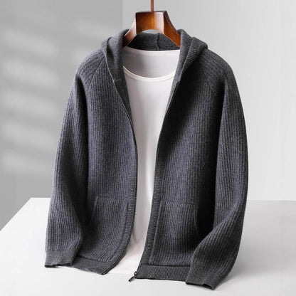 Refined Zip Hoodie for Men | Matteo
