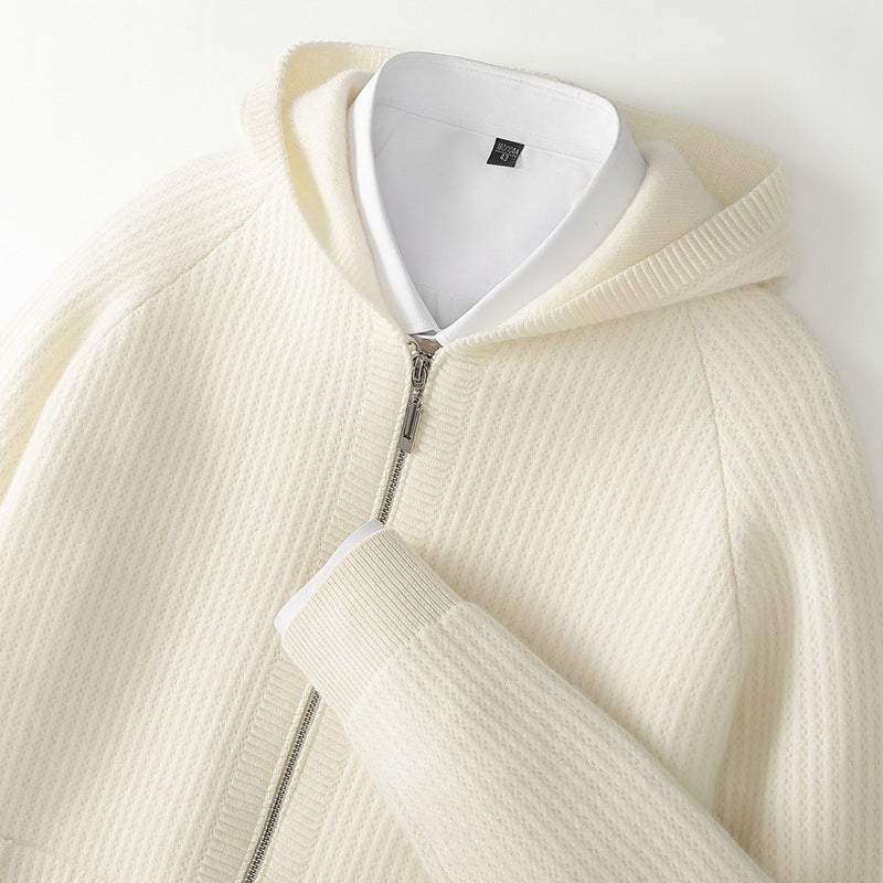 Refined Zip Hoodie for Men | Matteo