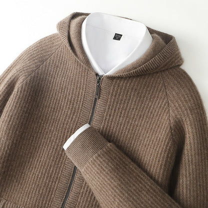 Refined Zip Hoodie for Men | Matteo