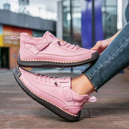 Comfort-Fit Lace-Up Trainers For Women | Elowen