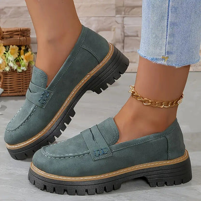 Classic Comfortable Slip On Loafers For Women | Arvella