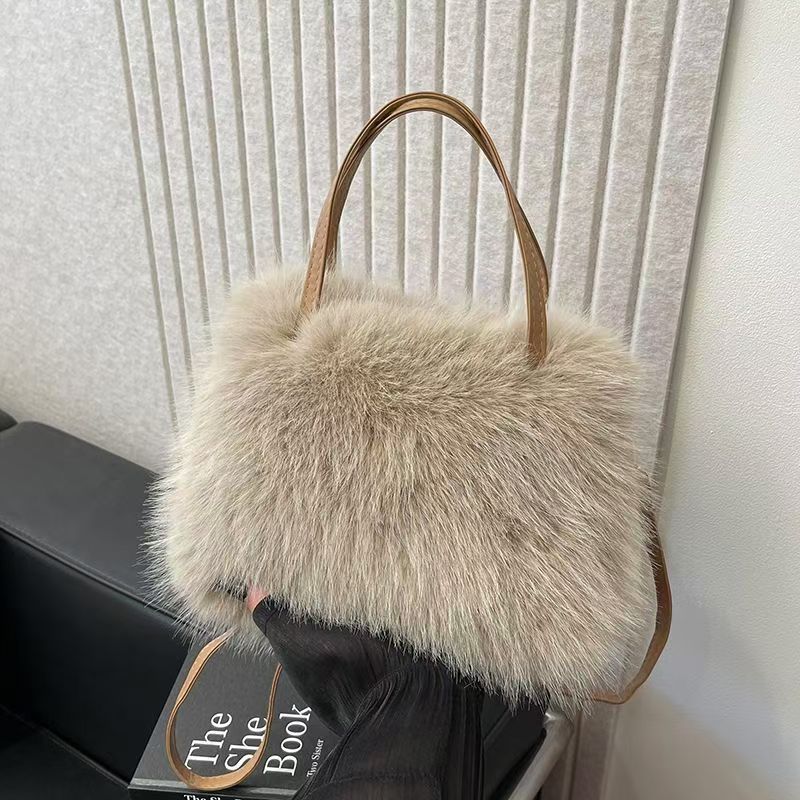 Plush Small Handbag For Women | Mirelisse