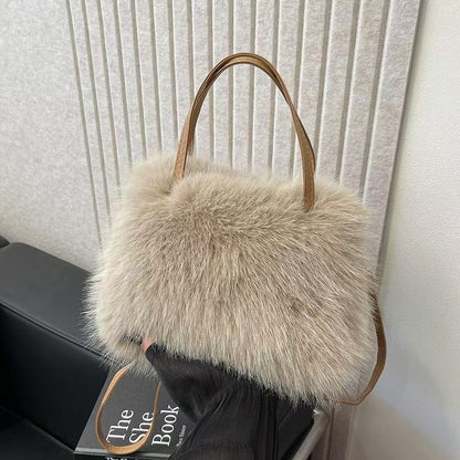 Plush Small Handbag For Women | Mirelisse