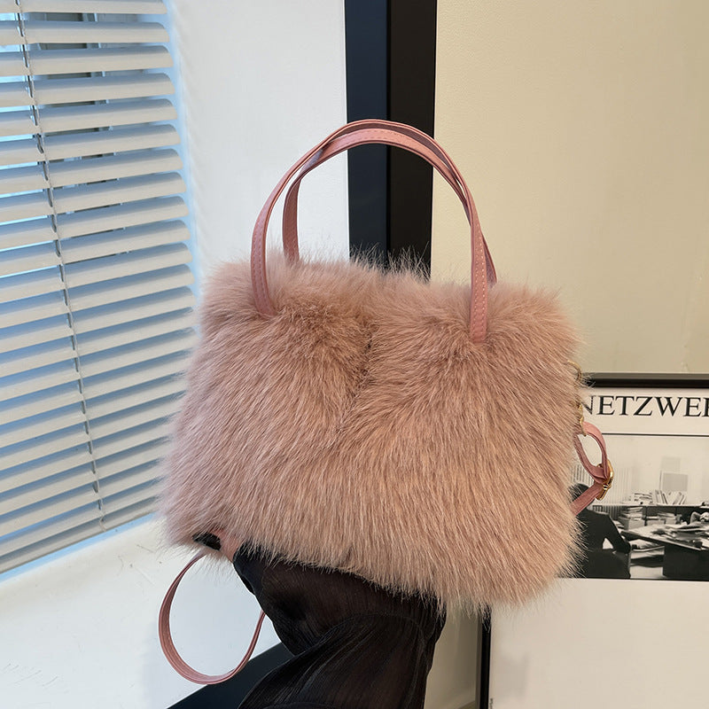 Plush Small Handbag For Women | Mirelisse