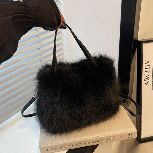 Plush Small Handbag For Women | Mirelisse