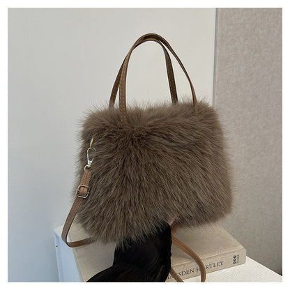 Plush Small Handbag For Women | Mirelisse