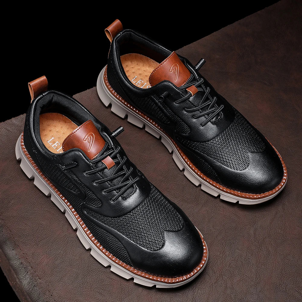 Structured Lace Up Sneakers for Men | Grant