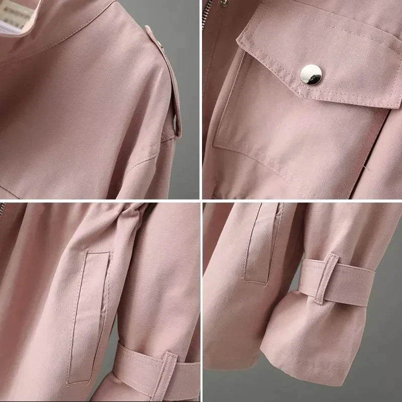 Tailored Button Front Overcoat For Women | Celeste