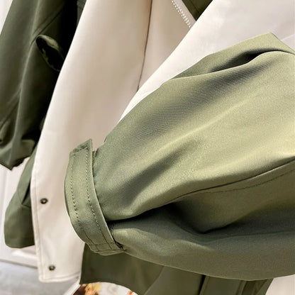 Double Layer Hooded Jacket For Women | Mireya
