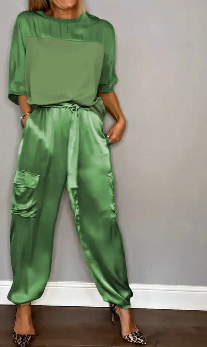 Flowing Two Piece Co Ord Set For Women | Moira