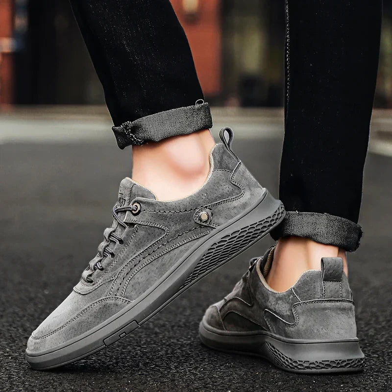 Textured Lace Up Sneakers For Men | Ardent