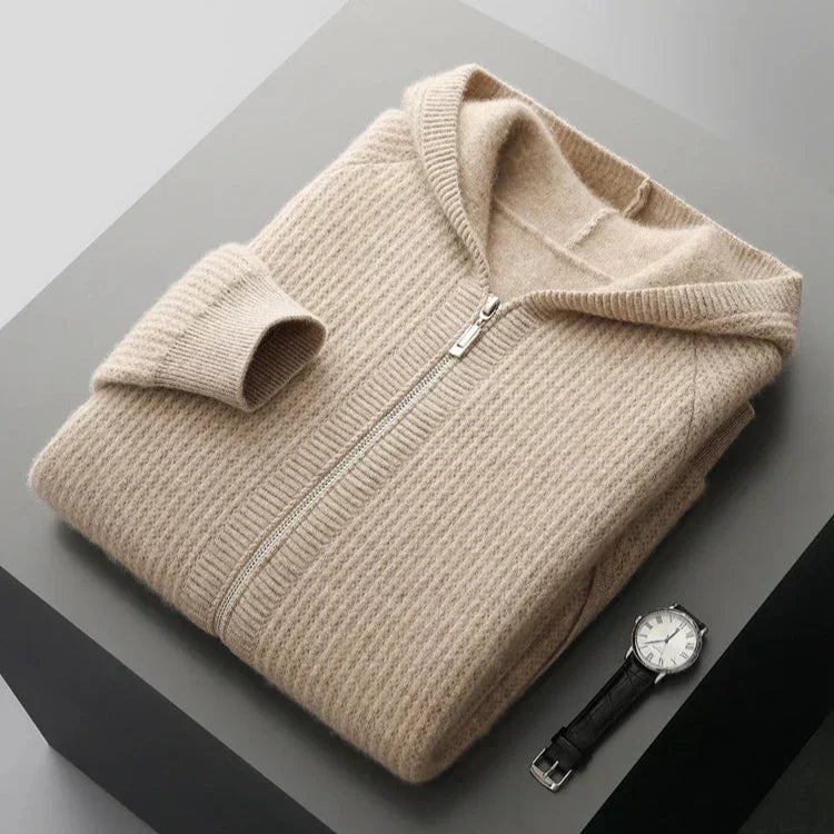 Refined Zip Hoodie for Men | Matteo