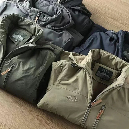 Padded Hooded Coat For Men | Everett