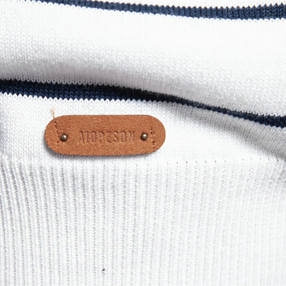 Striped Crew Neck Sweater For Men | Almeric