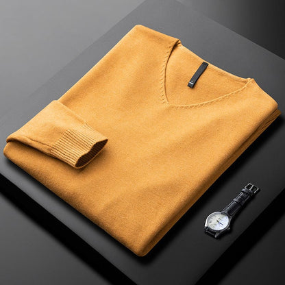 Classic V-Neck Sweater for Men | Ashton