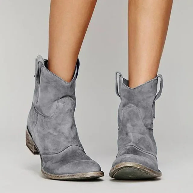 Vintage Western Ankle Boots For Women | Jill