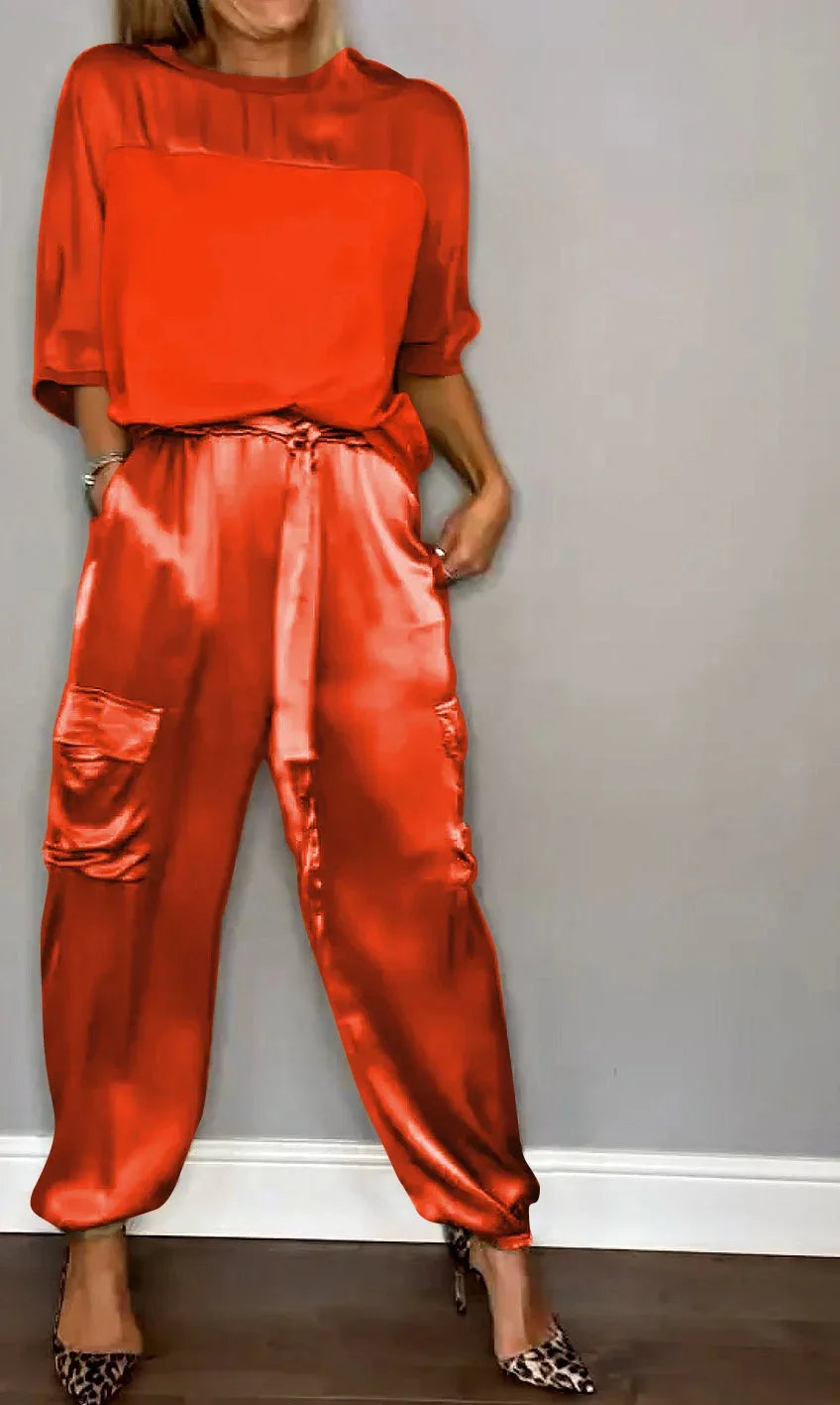 Flowing Two Piece Co Ord Set For Women | Moira