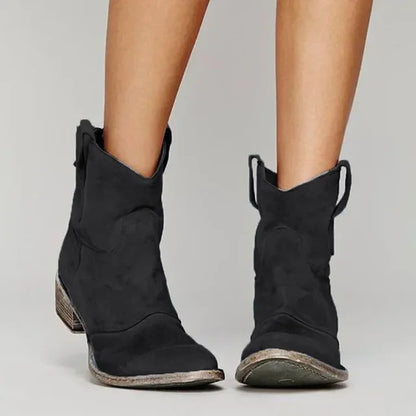 Vintage Western Ankle Boots For Women | Jill