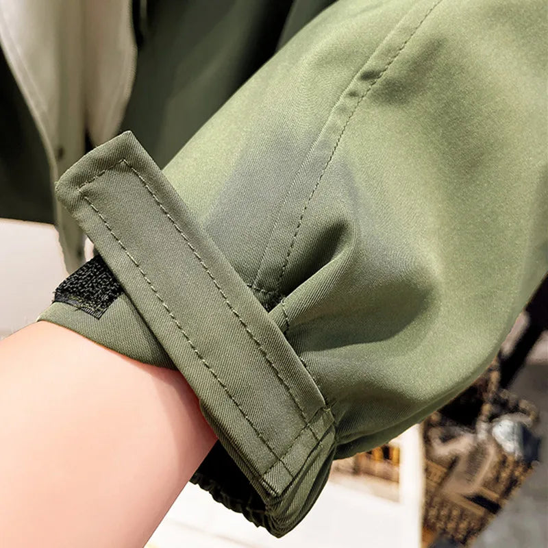 Double Layer Hooded Jacket For Women | Mireya