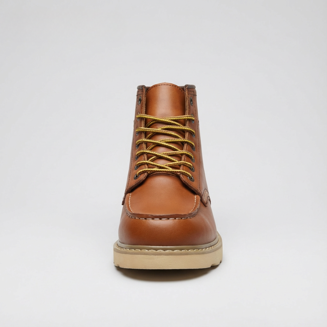 Fur Lined Lace Up Ankle Boots For Men | Theron
