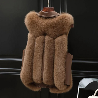 Elegant Textured Statement Vest For Women | Gemma