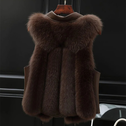 Elegant Textured Statement Vest For Women | Gemma